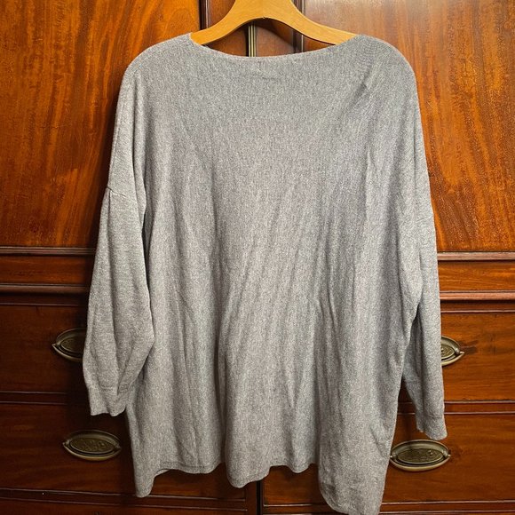 Grey Oversized Tunic - Picture 2 of 2